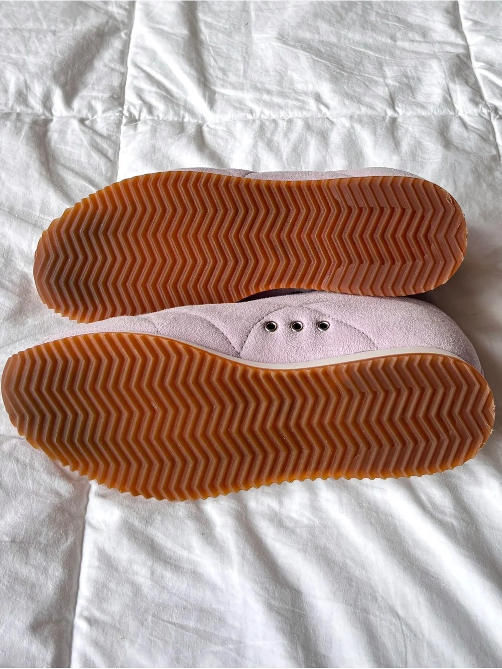 Sam Edelman Suede Sneakers - Light Lavender - Size 5 - Like New
